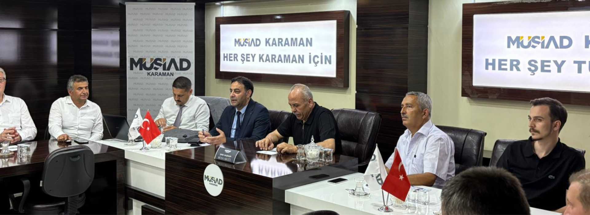 AFRİKA'NIN İLK VE TEK TÜRK TELEVİZYONU HASBİHAL TOPLANTISINA KONUK OLDU.