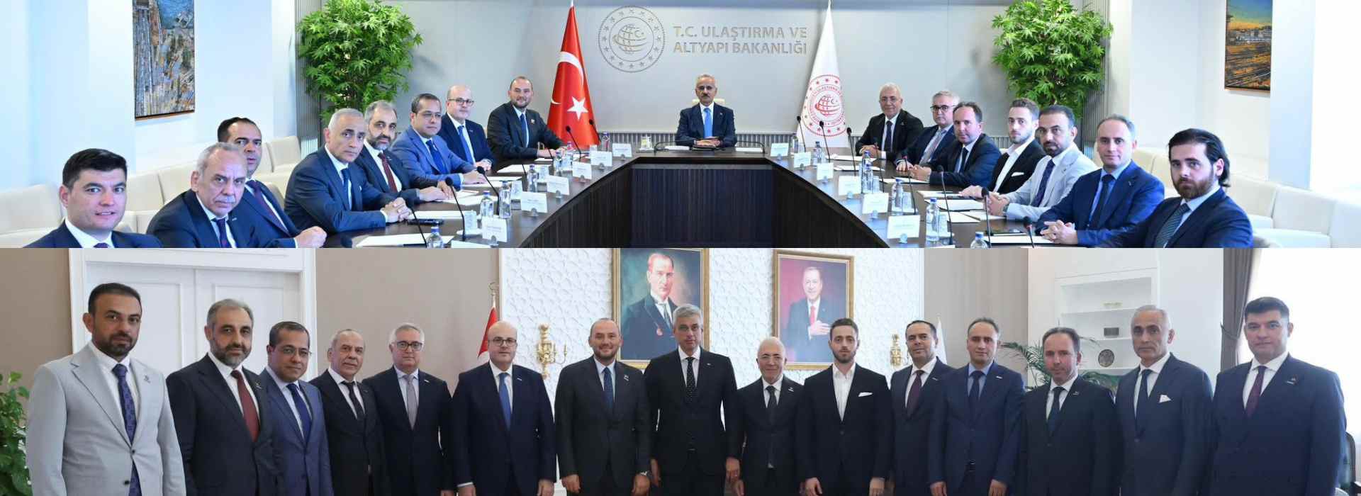 ŞUBE BAŞKANI MUSA AKGÜL BAKAN ZİYARETLERİ İÇİN ANKARA'DA